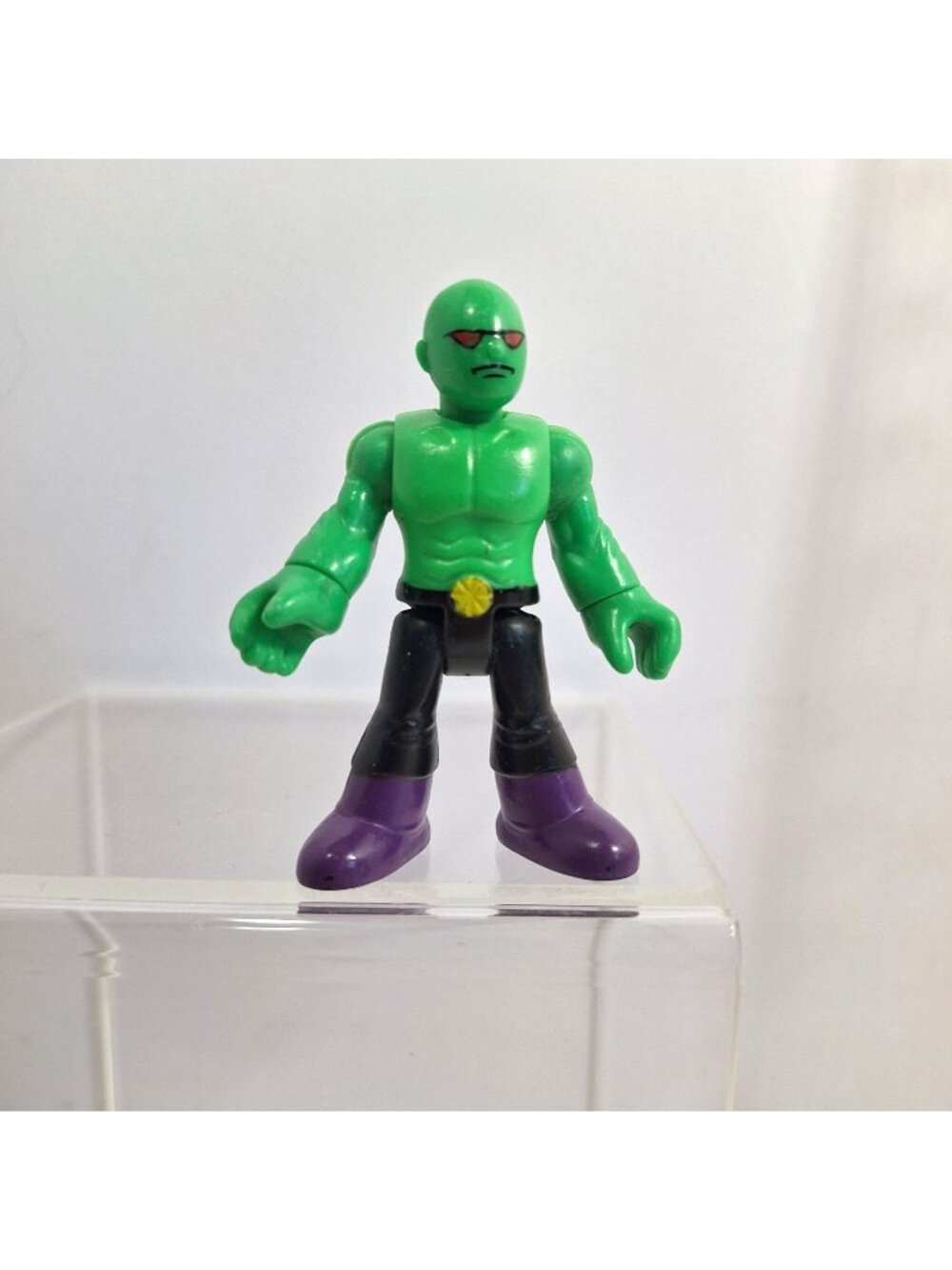 Imaginext DC Super Friends Martian Manhunter Action Figure Green Purple